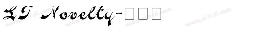 LT Novelty字体转换